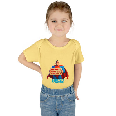 Super Kindness Infant Bodysuit | Cute Baby Clothes, Baby Gift, Newborn Outfit, Baby Shower Gift, Fun Infant Wear, Punk Rock Baby Clothing