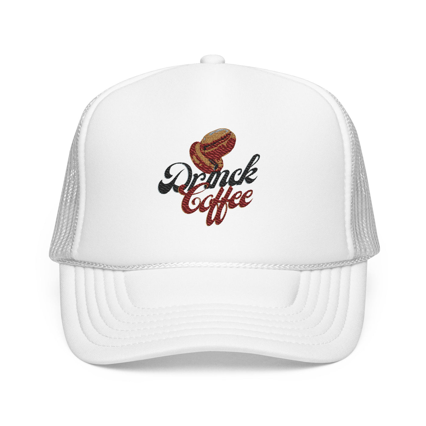"It's Time to Drink Coffee" Printed cap - Funny Line Design for Coffee Lovers, Unisex Casual cap, Coffee Lover Gift, Classic Design Coffee Inspired Stylish Clothing