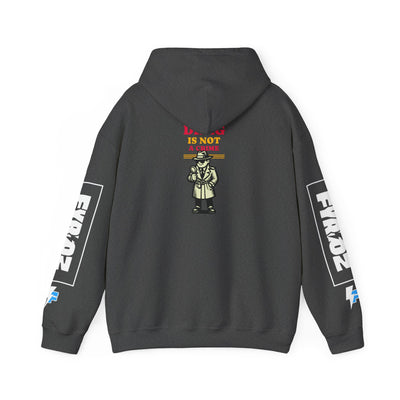 Drag Is Not a Crime - Bold Design for Pride and Equality  Bold Hoodie, Unisex Graphic Hoodie, Casual, Activist Gift