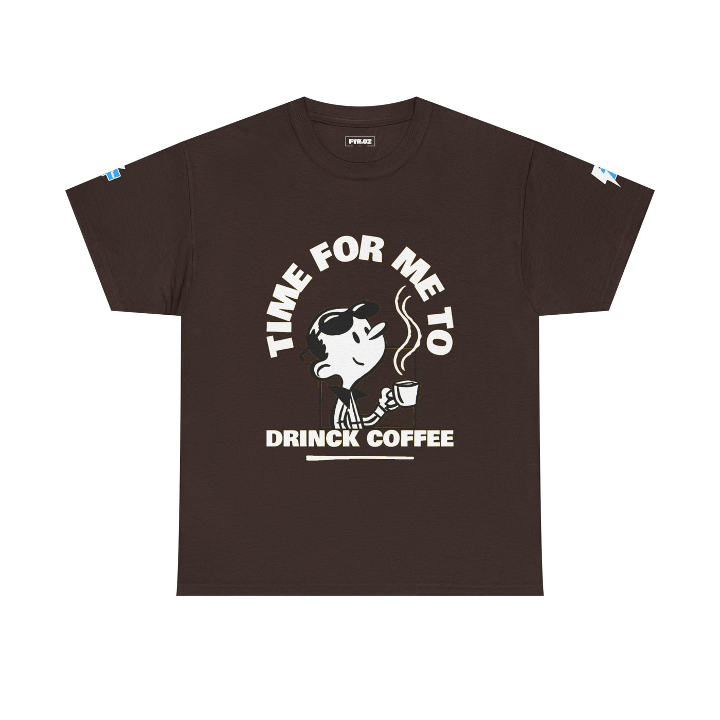 Time for Me to Drink Coffee – Funny Coffee Lover Typography Design