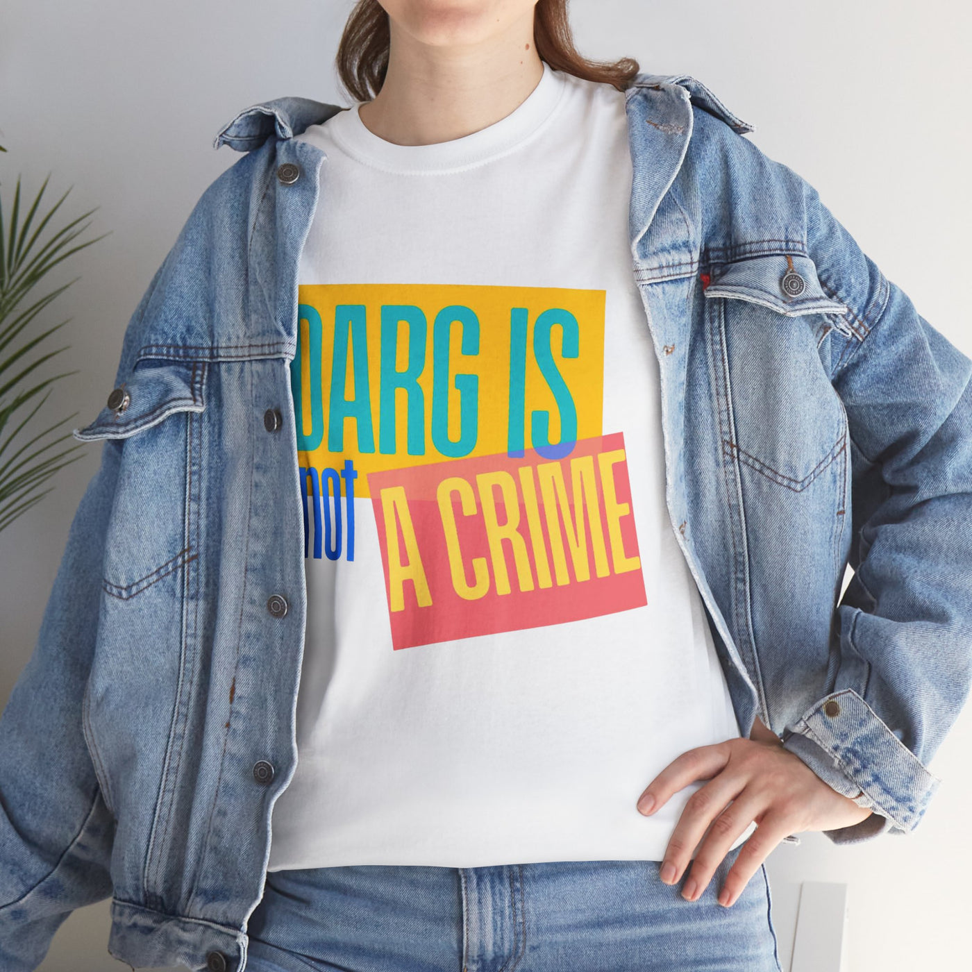 Drag Is Not a Crime - Bold Design for Pride and Equality  Bold Shirt, Unisex Graphic Tee, Casual, Activist GiftTee | Bold Statement Top
