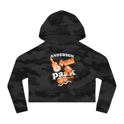 Music-Inspired Cropped Hoodie for Anderson .Paak Inspired Design – Funky Soul & Groove ArtFans, Casual Wear, Music Festival Outfit, Gift for Musicians, Punk Rock Style Hoodie
