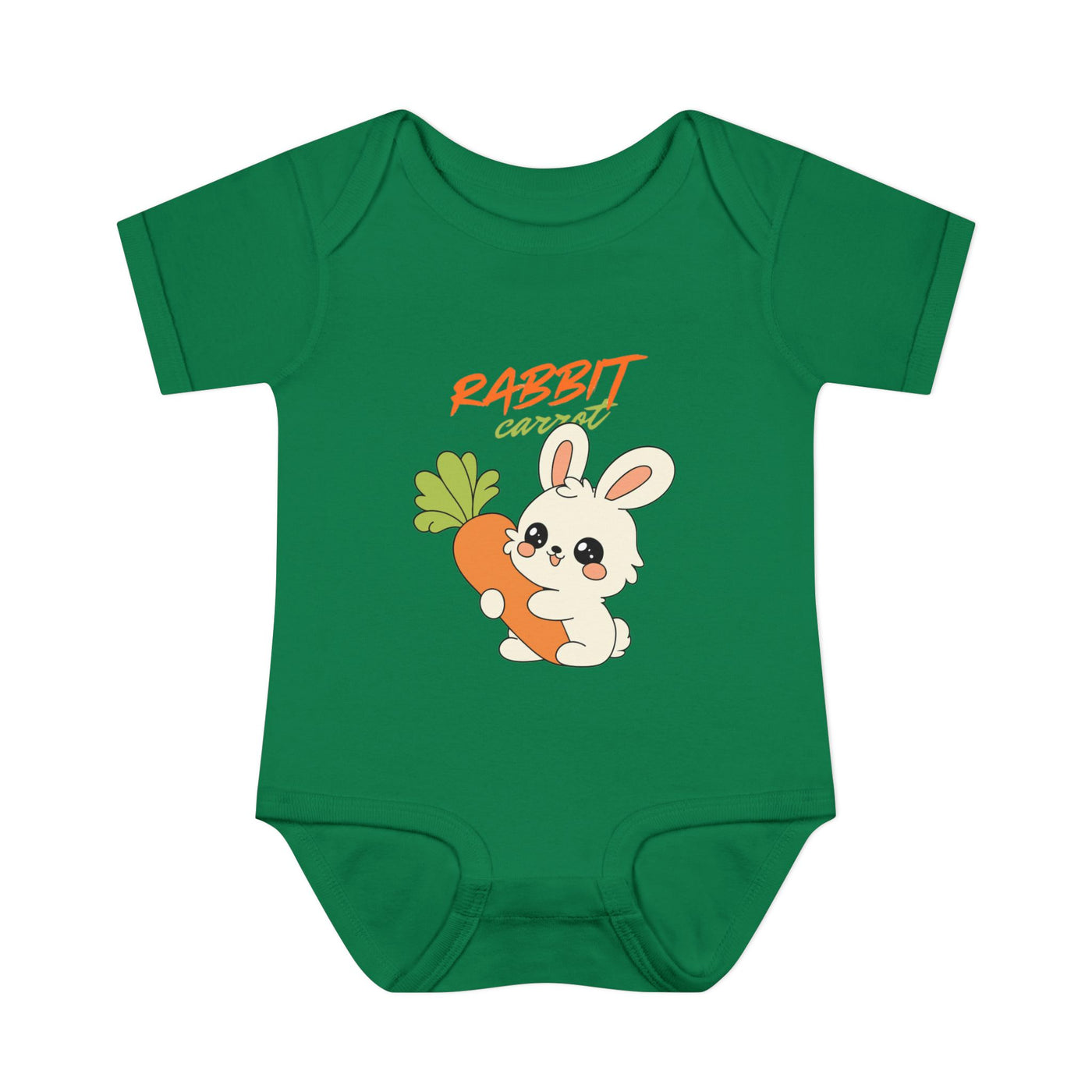 Cute Rabbit Baby Bodysuit, Infant Outfit, Newborn Gift, Spring Apparel, Baby Shower Present, Easter Clothing
