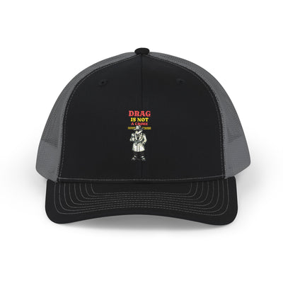 Drag Is Not a Crime - Bold Design for Pride and Equality  Bold cap, Unisex Graphic cap, Casual, Activist Gift