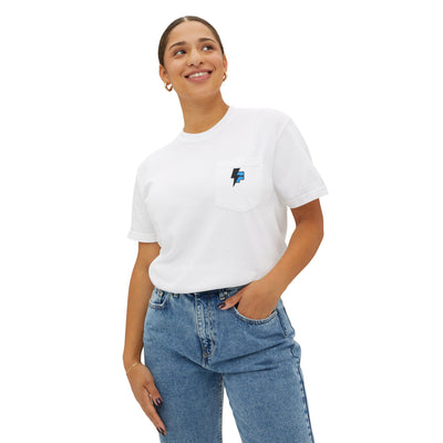 Dynamic Unisex Moisture Wicking Fyroz Bolt Tee – Bold Streetwear Lightning Logo Design, Fitness Shirt, Activewear, Graphic Tee, Sports Apparel, Gift for Athletes