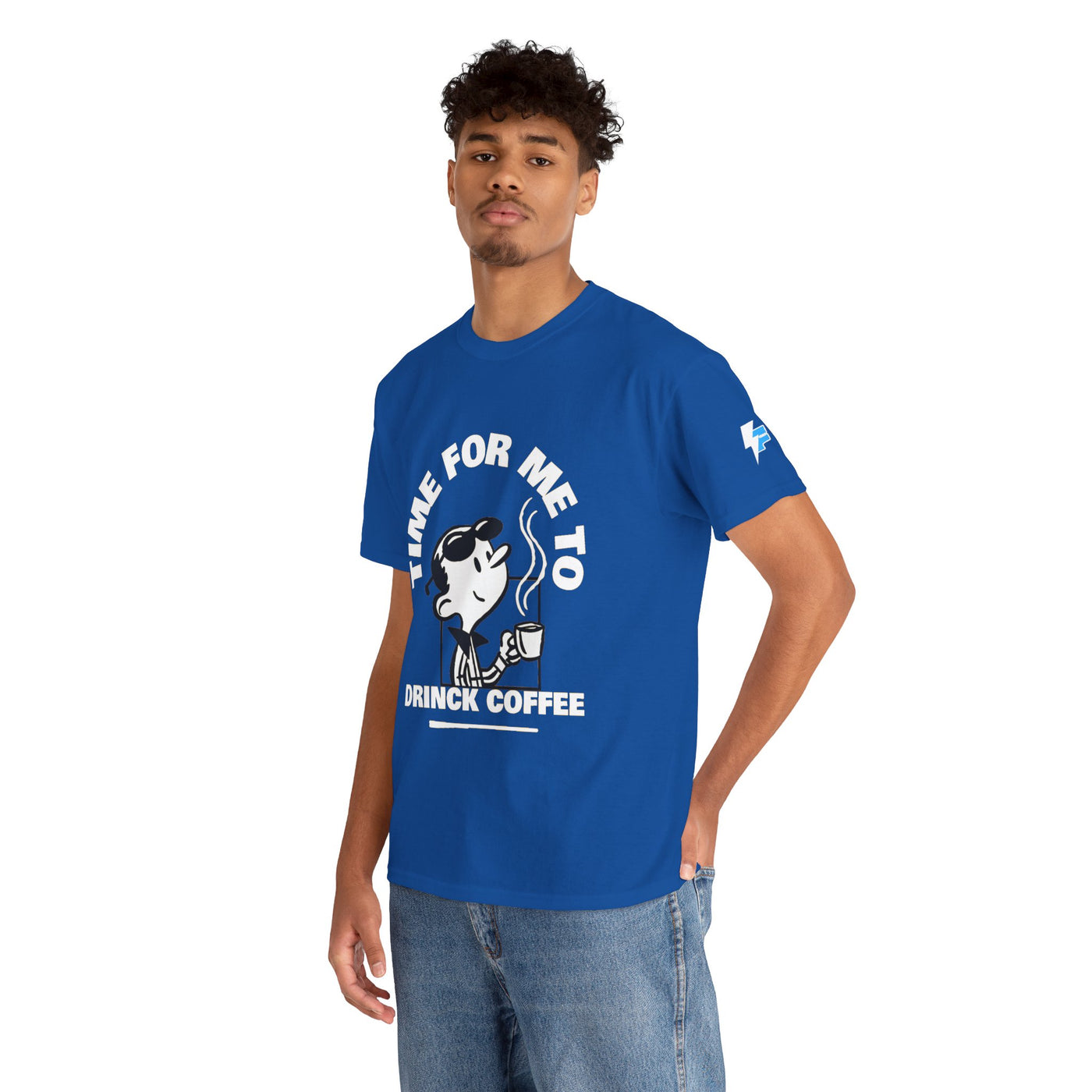 Time for Me to Drink Coffee – Funny Coffee Lover Typography Design