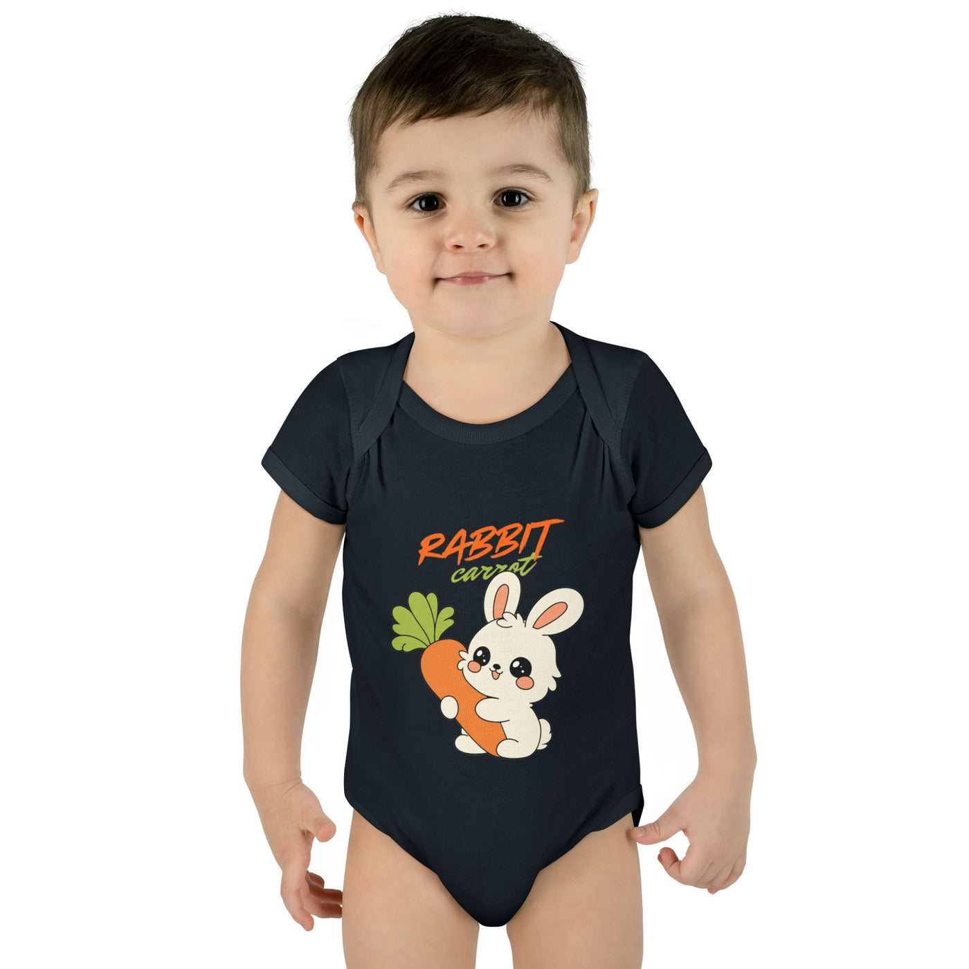 Cute Rabbit Baby Bodysuit, Infant Outfit, Newborn Gift, Spring Apparel, Baby Shower Present, Easter Clothing