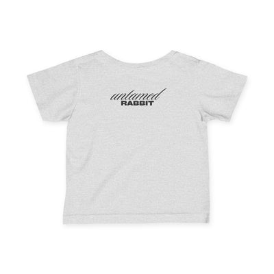 Cute Bunny Infant Tee, Baby Cute Bunny , Untamed Rabbit – Wild & Playful Bunny Aesthetic Design Animal Cute Bunny, Cartoon Cute Bunny, Eco-Friendly Fashion, Gift for Nature Lovers, Boho Style Wear Playful Toddler Clothing.
