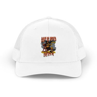 Just a Little Moody – Aesthetic Minimalist Typography Design, Unisex Graphic cap, Gift for Friends