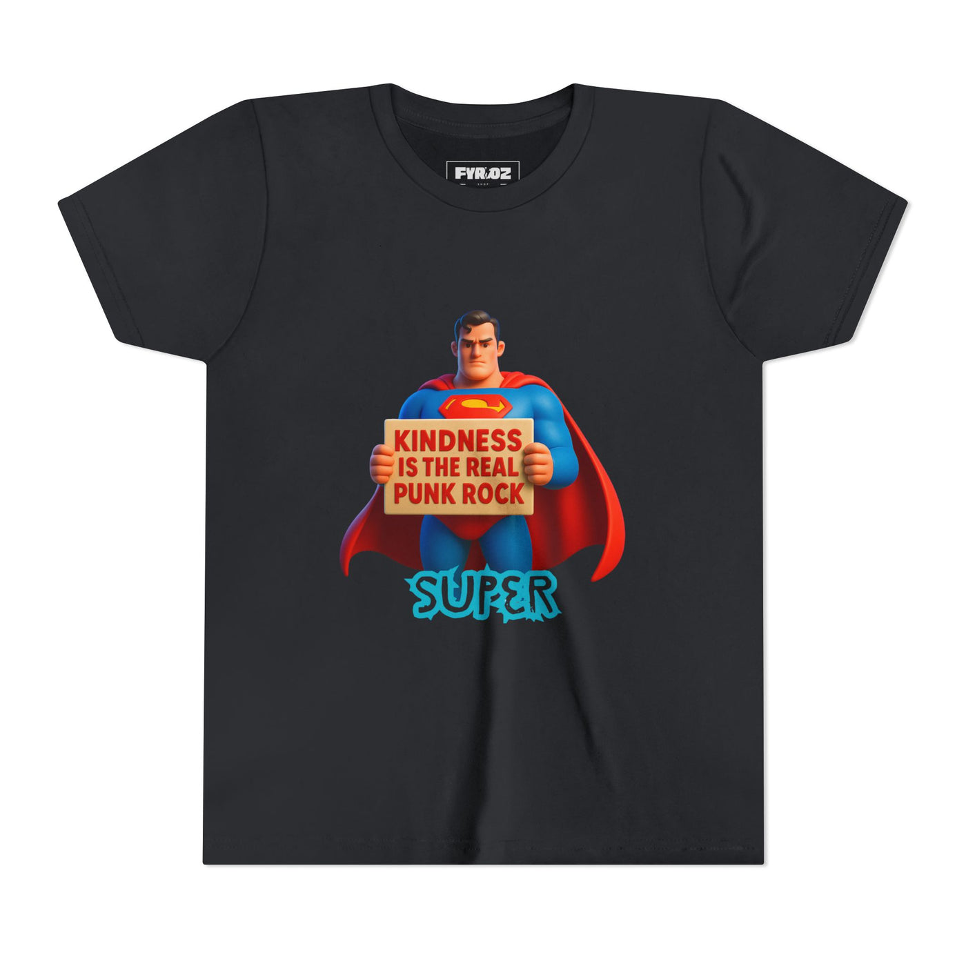 Kids Punk Rock T – Shirt Kindness is true punk rock – a bold rebel with a positive message.(7)