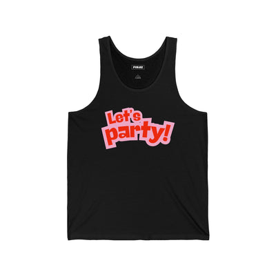 Party-Ready Unisex Jersey Tank - Perfect for Concerts, Festivals, Summer Gatherings, Parties, Music Lovers(3)