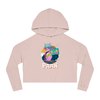 Music-Inspired Cropped Hoodie for Anderson .Paak Inspired Design – Funky Soul & Groove ArtFans, Casual Wear, Music Festival Outfit, Gift for Musicians, Punk Rock Style Hoodie