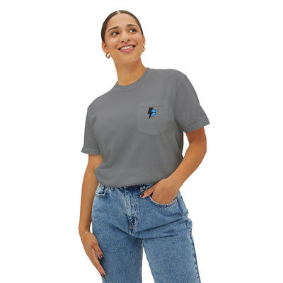 Dynamic Unisex Moisture Wicking Fyroz Bolt Tee – Bold Streetwear Lightning Logo Design, Fitness Shirt, Activewear, Graphic Tee, Sports Apparel, Gift for Athletes