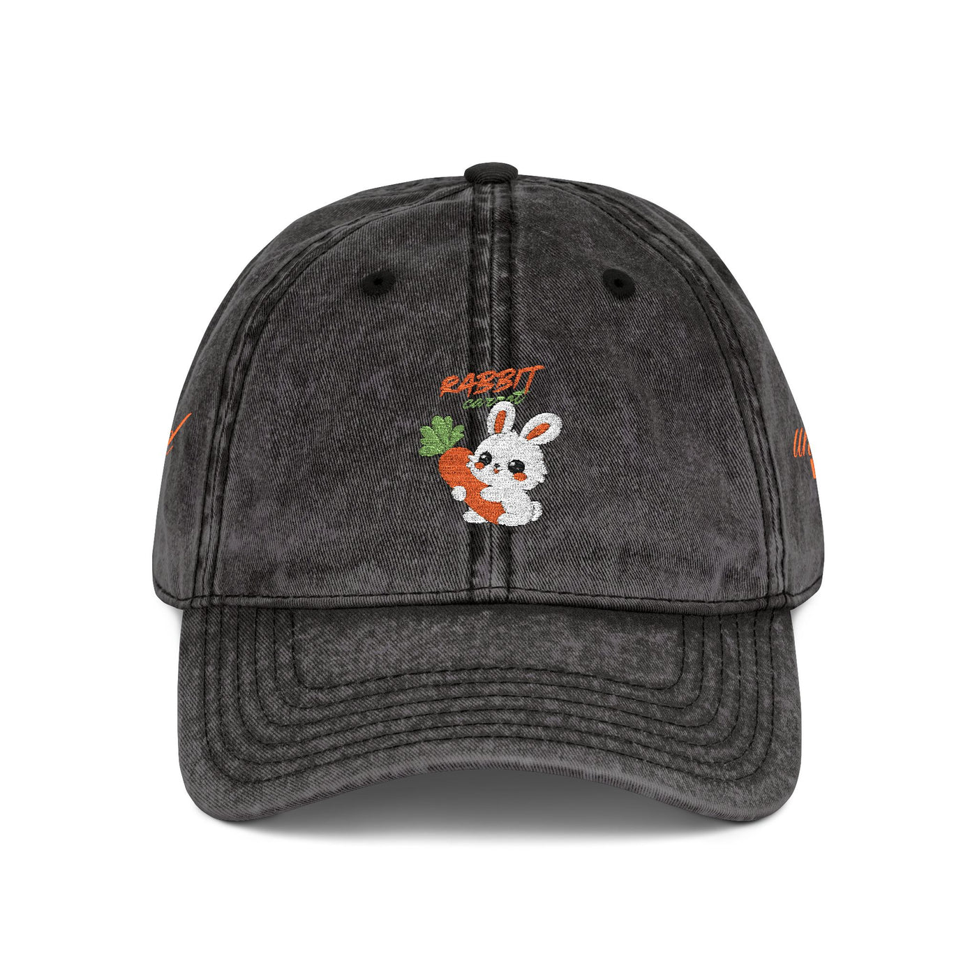 cap, Untamed Rabbit – Wild & Playful Bunny Aesthetic Design Animal cap, Unisex Cartoon cap, Eco-Friendly Fashion, Gift for Nature Lovers, Boho Style Wear