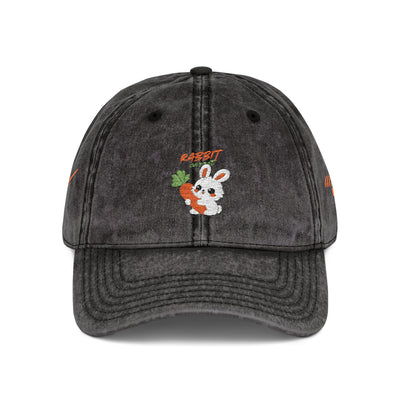 cap, Untamed Rabbit – Wild & Playful Bunny Aesthetic Design Animal cap, Unisex Cartoon cap, Eco-Friendly Fashion, Gift for Nature Lovers, Boho Style Wear