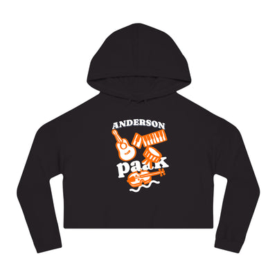 Music-Inspired Cropped Hoodie for Anderson .Paak Inspired Design – Funky Soul & Groove ArtFans, Casual Wear, Music Festival Outfit, Gift for Musicians, Punk Rock Style Hoodie