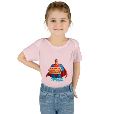 Super Kindness Infant Bodysuit | Cute Baby Clothes, Baby Gift, Newborn Outfit, Baby Shower Gift, Fun Infant Wear, Punk Rock Baby Clothing
