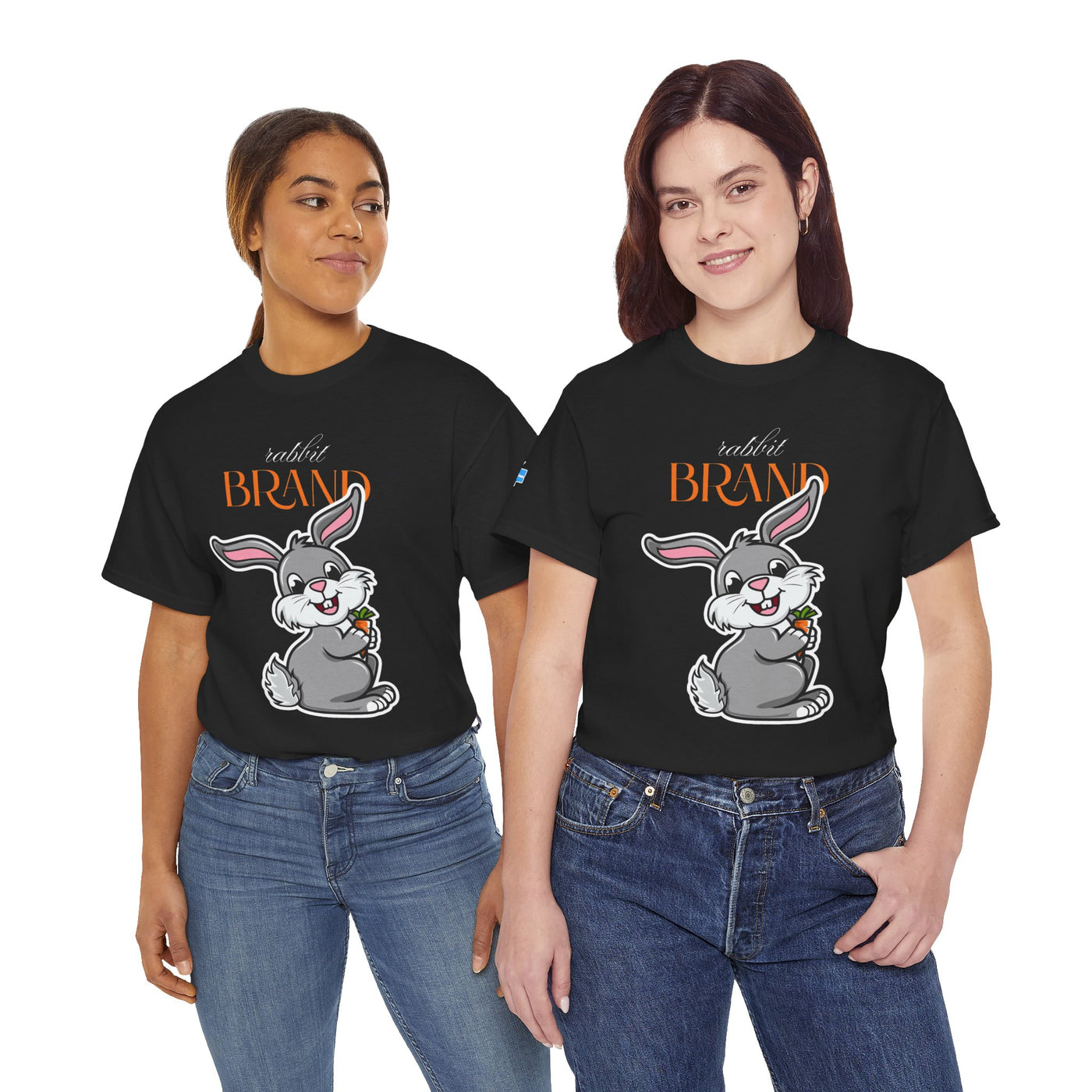 T-Shirt, Untamed Rabbit – Wild & Playful Bunny Aesthetic Design Animal Tee, Unisex Cartoon Shirt, Eco-Friendly Fashion, Gift for Nature Lovers, Boho Style Wear