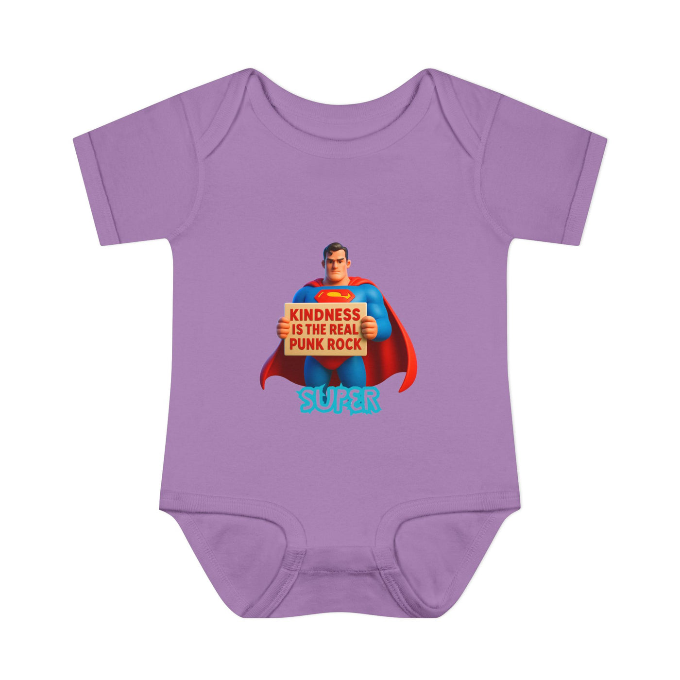 Super Kindness Infant Bodysuit | Cute Baby Clothes, Baby Gift, Newborn Outfit, Baby Shower Gift, Fun Infant Wear, Punk Rock Baby Clothing