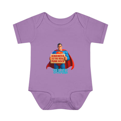 Super Kindness Infant Bodysuit | Cute Baby Clothes, Baby Gift, Newborn Outfit, Baby Shower Gift, Fun Infant Wear, Punk Rock Baby Clothing