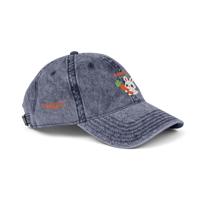 cap, Untamed Rabbit – Wild & Playful Bunny Aesthetic Design Animal cap, Unisex Cartoon cap, Eco-Friendly Fashion, Gift for Nature Lovers, Boho Style Wear