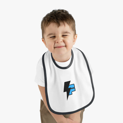 Electric Thunder Baby Bib, Cute Baby Shower Gift, Fun Feeding Bib, Customizable Baby Accessories, Cool Infant Gear