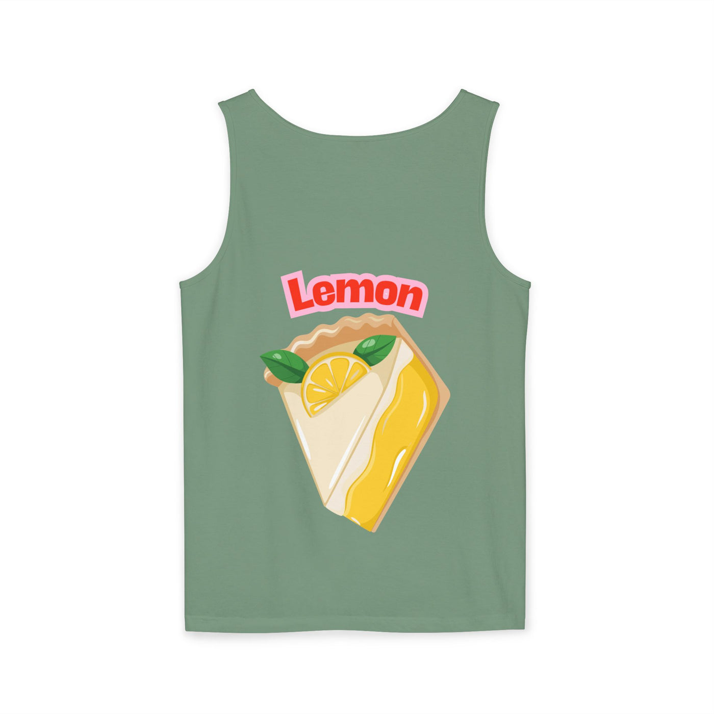 Lemon-Themed Unisex Tank Top, Summer Vibes, Beachwear, Casual Outfit, Gift for Lemon Lovers, Fruit Fashion(3)
