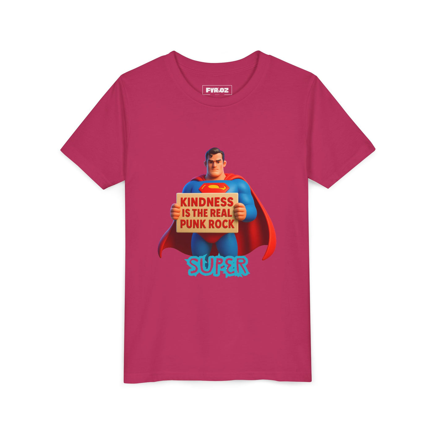 Kids Punk Rock T – Shirt Kindness is true punk rock – a bold rebel with a positive message.(7)