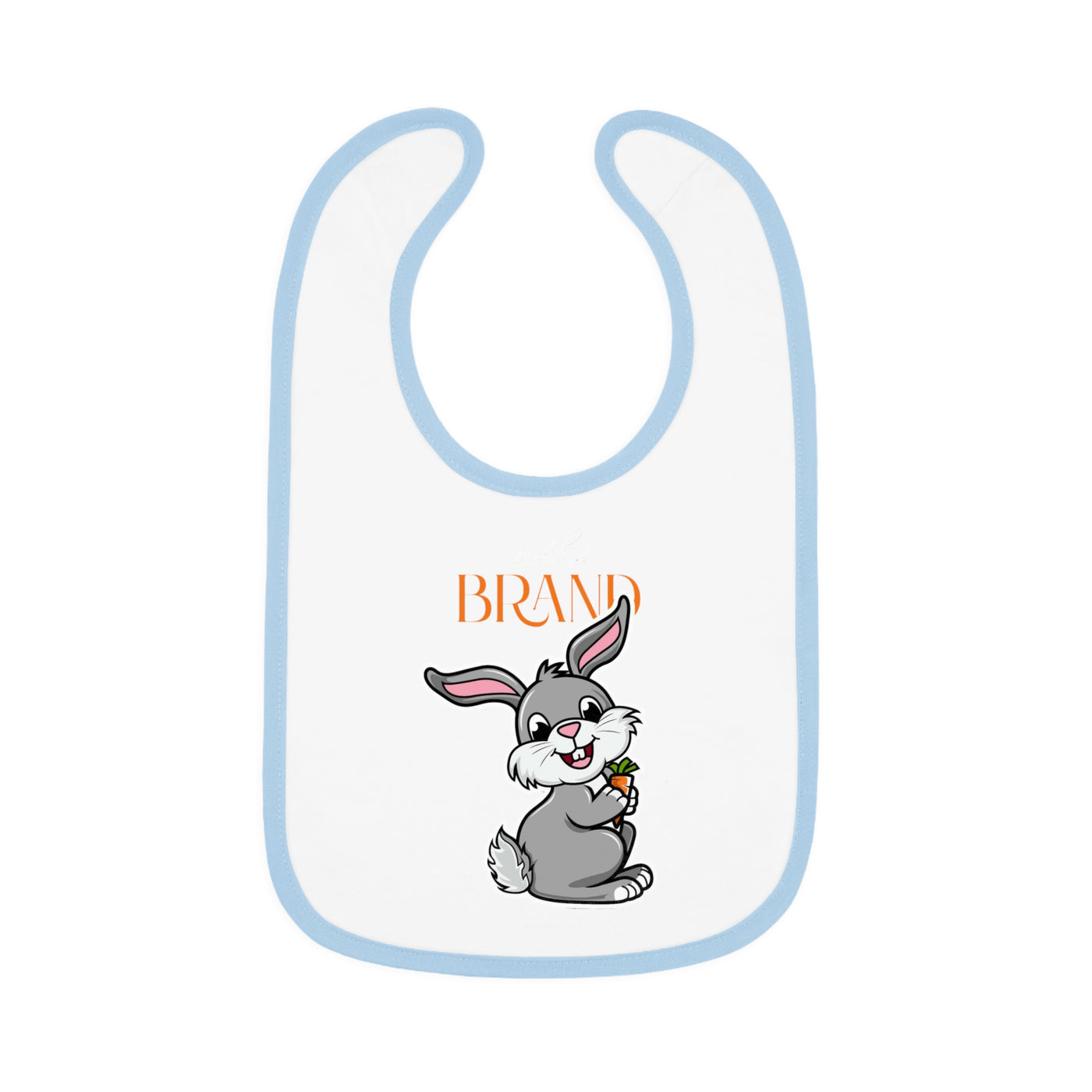 Cute Bunny Baby Bib, Adorable Infant Feeding Accessory, Perfect for Baby Showers, Easter Gifts, Everyday Use, Fun and Stylish