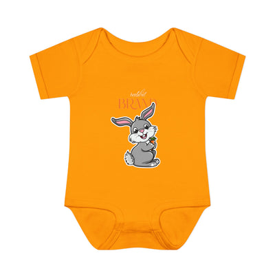 Adorable Baby Bunny Bodysuit, Cute Infant Outfit, Baby Shower Gift, Easter Clothing, Spring Baby Gear
