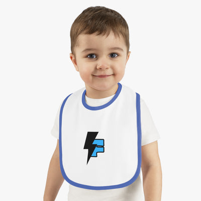 Electric Thunder Baby Bib, Cute Baby Shower Gift, Fun Feeding Bib, Customizable Baby Accessories, Cool Infant Gear