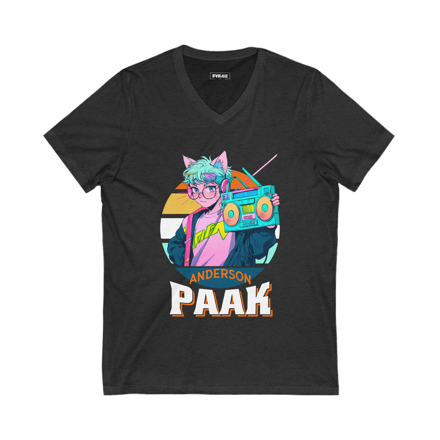 Music-Inspired Unisex T-Shirt for Anderson .Paak Inspired Design – Funky Soul & Groove ArtFans, Casual Wear, Music Festival Outfit, Gift for Musicians, Punk Rock Style Tee