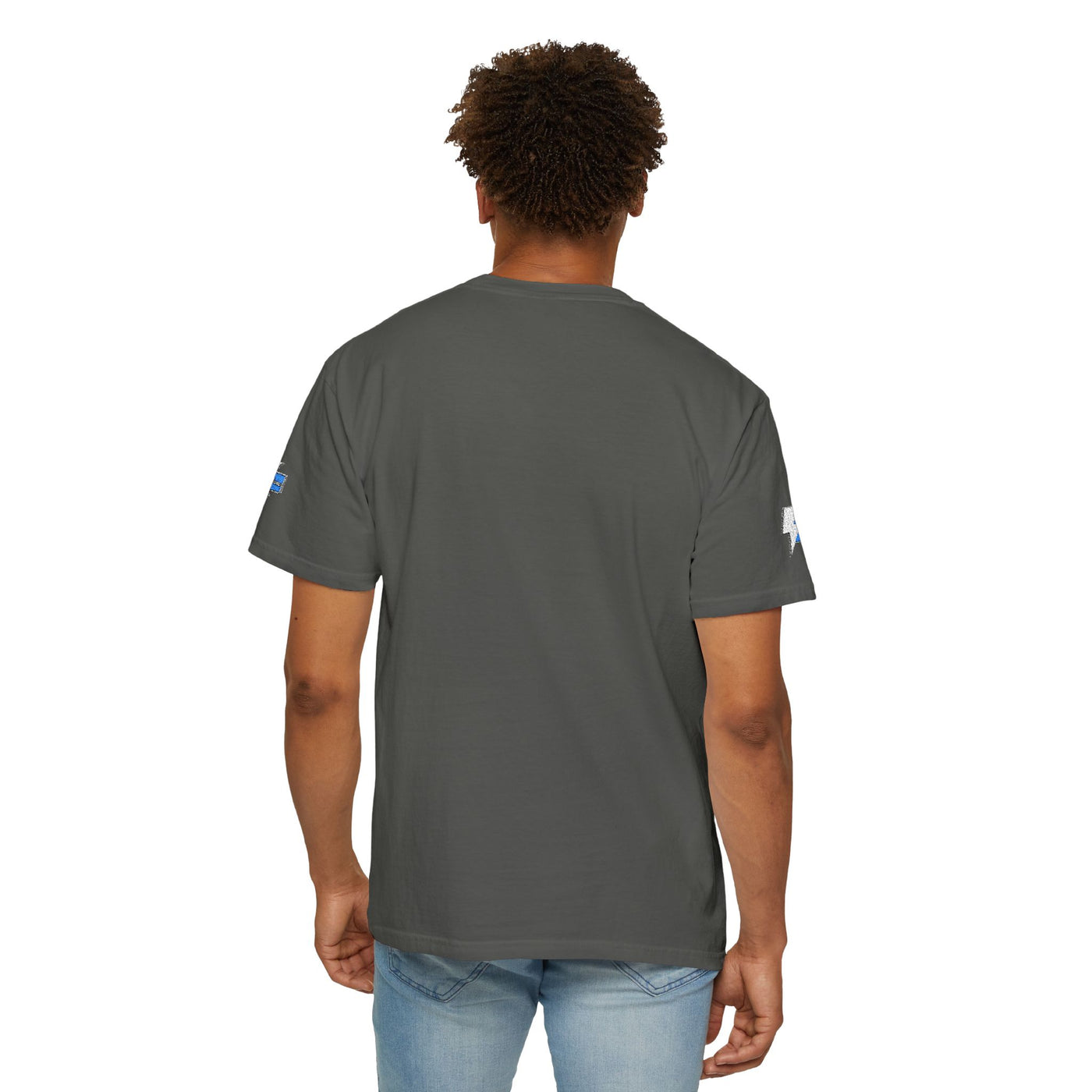 Dynamic Unisex Moisture Wicking Fyroz Bolt Tee – Bold Streetwear Lightning Logo Design, Fitness Shirt, Activewear, Graphic Tee, Sports Apparel, Gift for Athletes