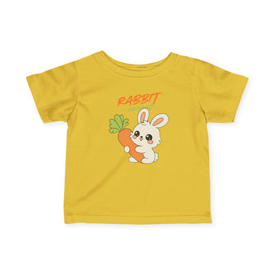 Cute Bunny Infant Tee, Baby Cute Bunny , Untamed Rabbit – Wild & Playful Bunny Aesthetic Design Animal Cute Bunny, Cartoon Cute Bunny, Eco-Friendly Fashion, Gift for Nature Lovers, Boho Style Wear Playful Toddler Clothing