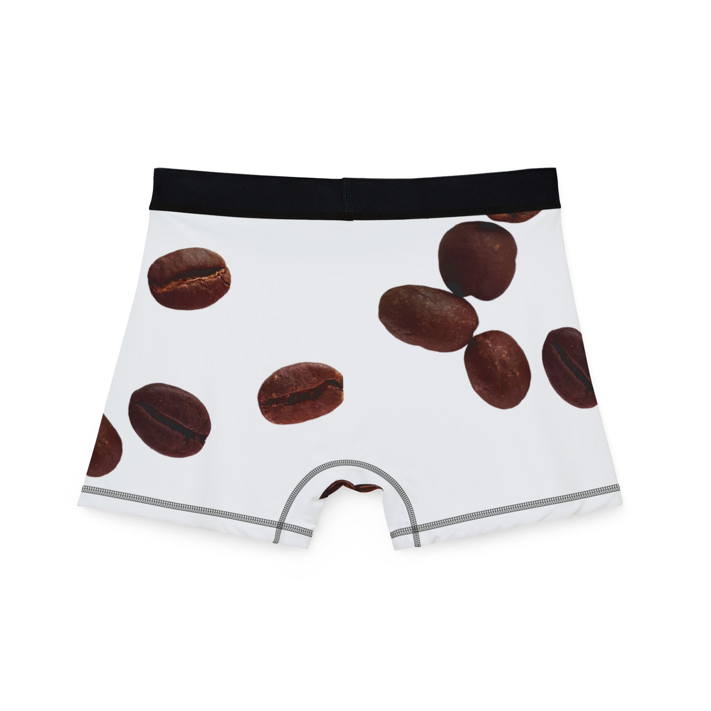Coffee Beans Men's Boxers, Fun Underwear Gift, Coffee Lover's Apparel, Comfortable Boxer Briefs, Unique Men's Fashion, AOP Design(6)