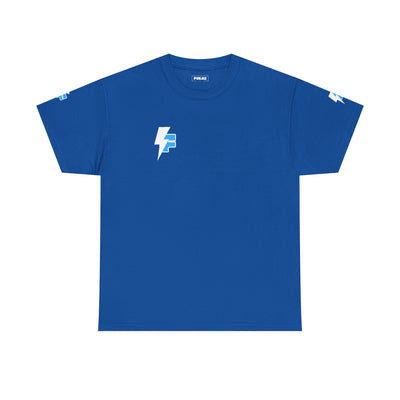 Dynamic Unisex Moisture Wicking Fyroz Bolt Tee – Bold Streetwear Lightning Logo Design, Fitness Shirt, Activewear, Graphic Tee, Sports Apparel, Gift for Athletes