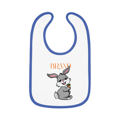 Cute Bunny Baby Bib, Adorable Infant Feeding Accessory, Perfect for Baby Showers, Easter Gifts, Everyday Use, Fun and Stylish