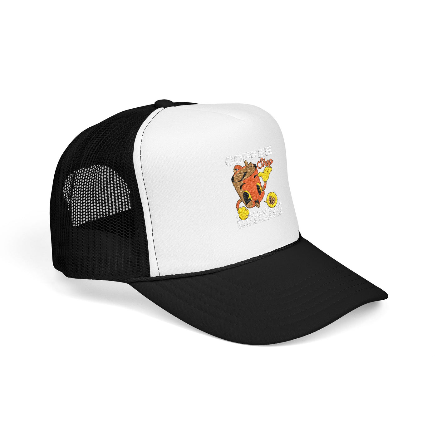 "It's Time to Drink Coffee" Printed cap - Funny Line Design for Coffee Lovers, Unisex Casual cap, Coffee Lover Gift, Classic Design Coffee Inspired Stylish Clothing
