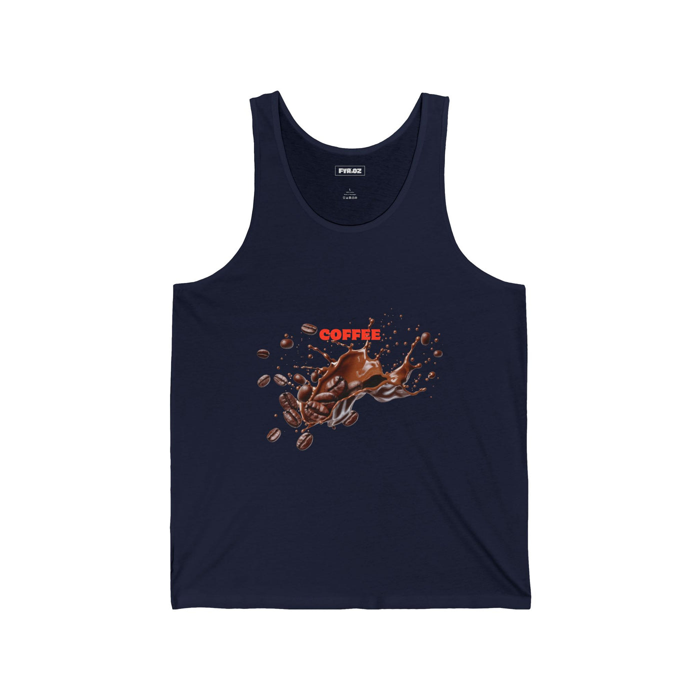 Coffee Lover's Unisex Jersey Tank | Perfect for Casual Days, Summer Vibes, Coffee Enthusiasts, Gifts, Birthdays(3)