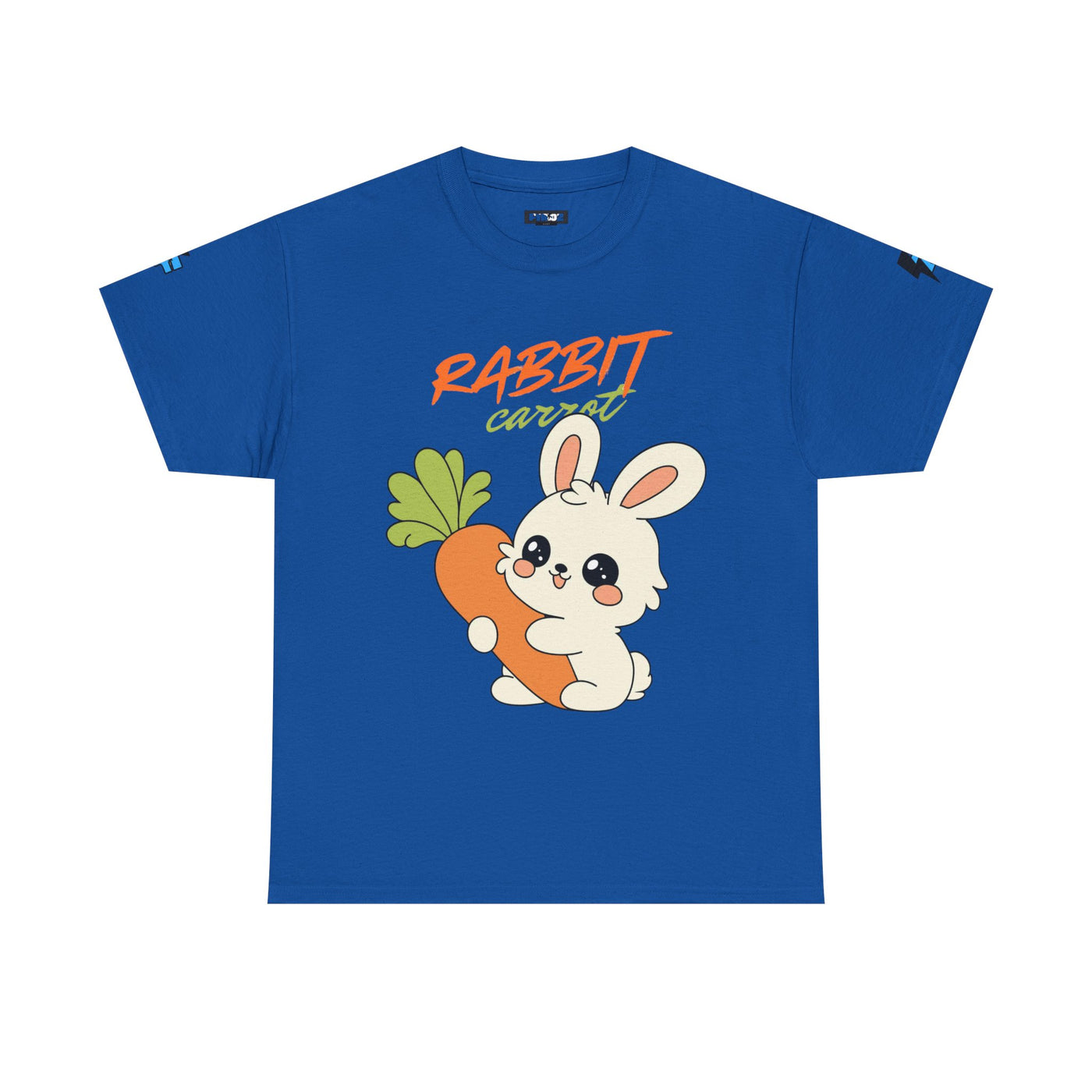 T-Shirt, Untamed Rabbit – Wild & Playful Bunny Aesthetic Design Animal Tee, Unisex Cartoon Shirt, Eco-Friendly Fashion, Gift for Nature Lovers, Boho Style Wear