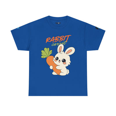 T-Shirt, Untamed Rabbit – Wild & Playful Bunny Aesthetic Design Animal Tee, Unisex Cartoon Shirt, Eco-Friendly Fashion, Gift for Nature Lovers, Boho Style Wear