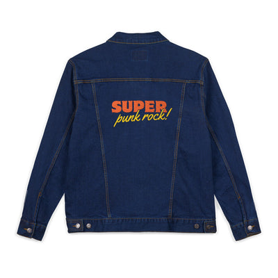 Embroidered Denim Jacket embroidery  Kindness is true punk rock – a bold rebel with a positive message.(9)