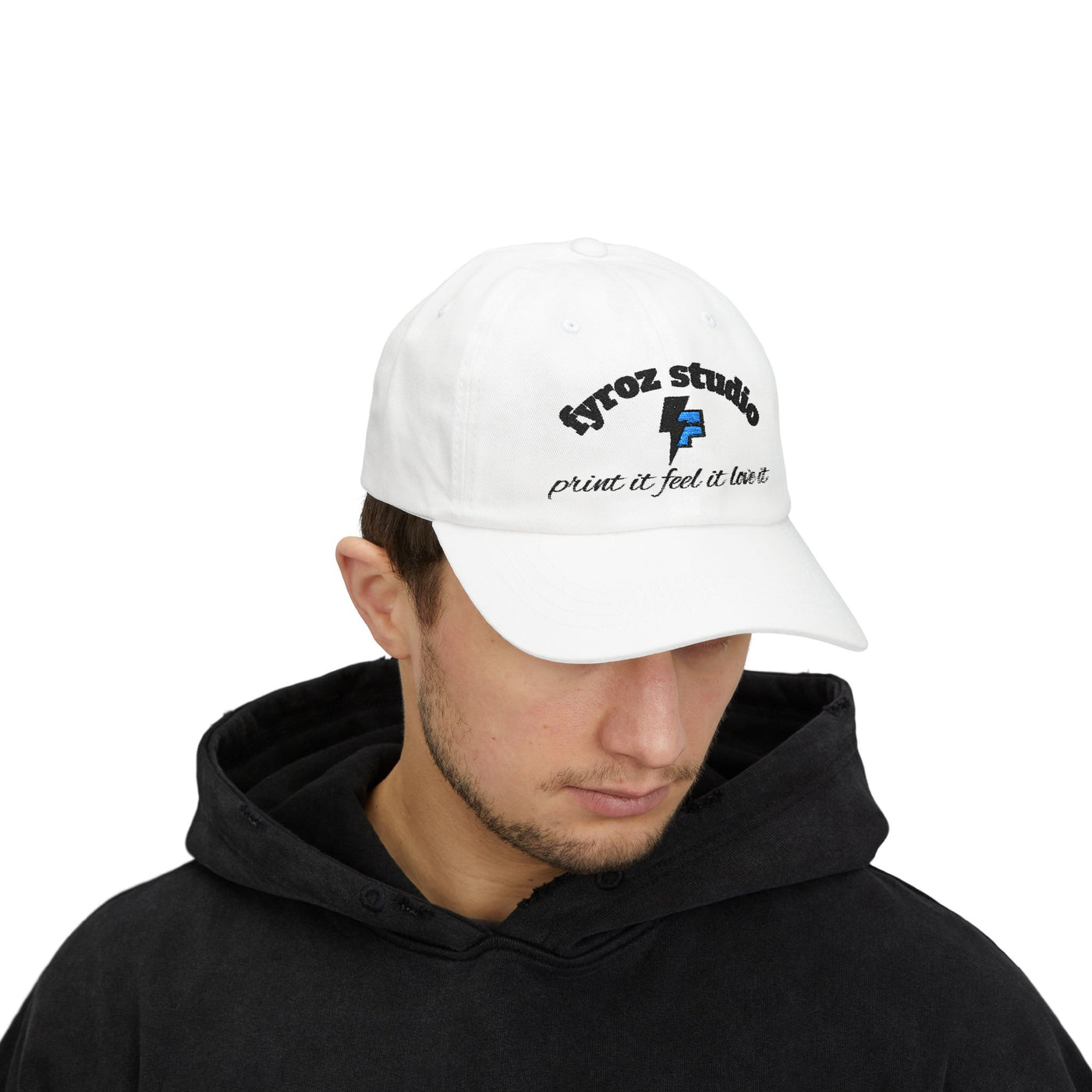 Dynamic Unisex Moisture Wicking Fyroz Bolt cap – Bold Streetwear Lightning Logo Design, Fitness cap, Activewear, Graphic cap, Sports Apparel, Gift for Athletes