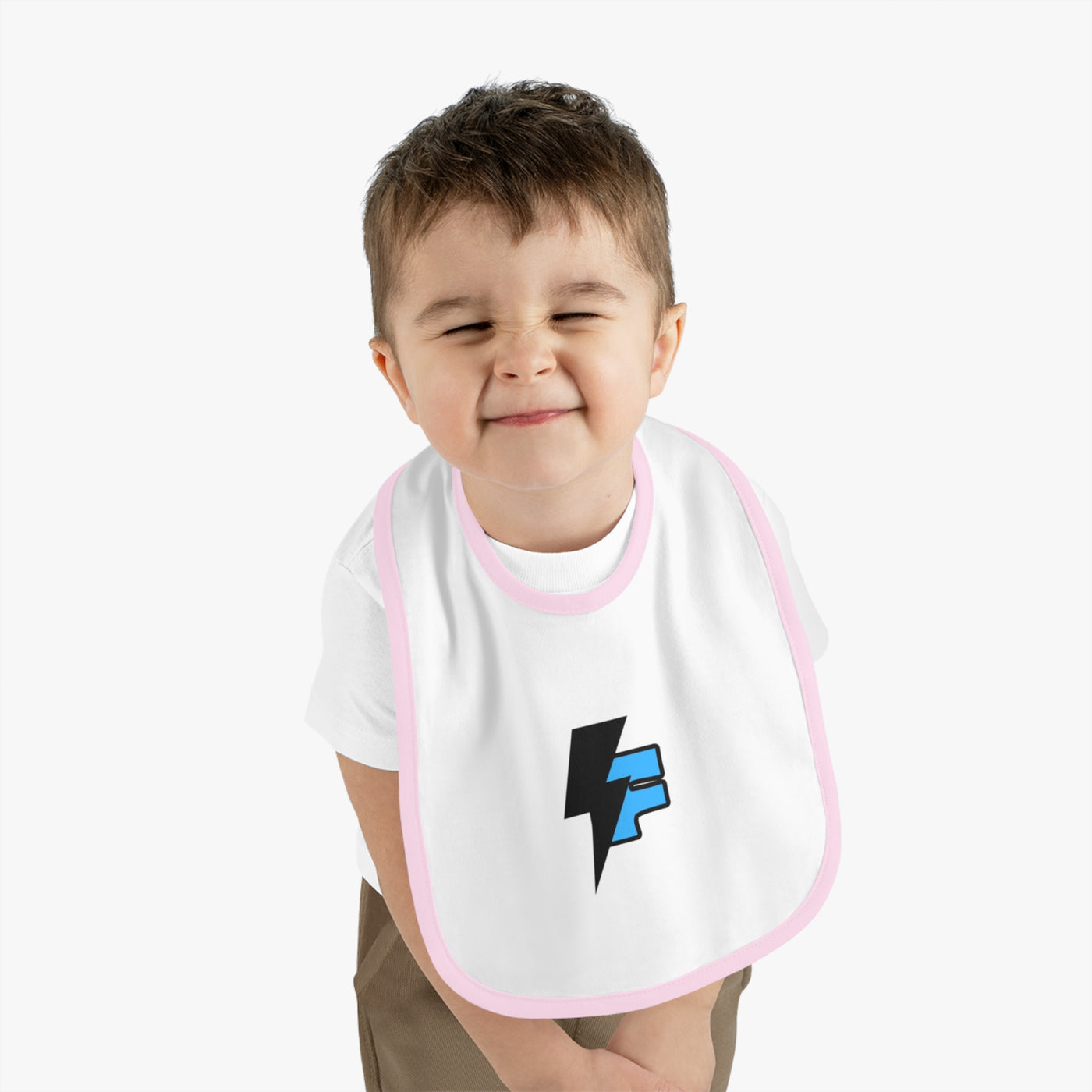 Electric Thunder Baby Bib, Cute Baby Shower Gift, Fun Feeding Bib, Customizable Baby Accessories, Cool Infant Gear