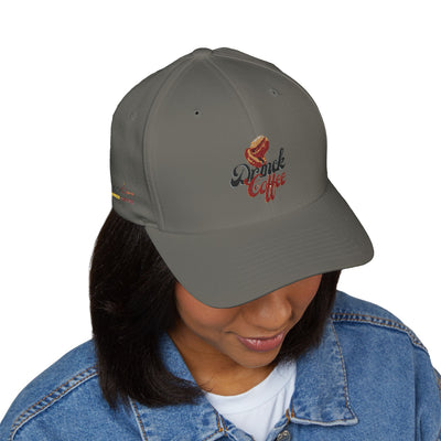 "It's Time to Drink Coffee" Printed cap - Funny Line Design for Coffee Lovers, Unisex Casual cap, Coffee Lover Gift, Classic Design Coffee Inspired Stylish Clothing