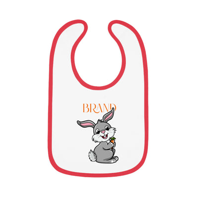 Cute Bunny Baby Bib, Adorable Infant Feeding Accessory, Perfect for Baby Showers, Easter Gifts, Everyday Use, Fun and Stylish