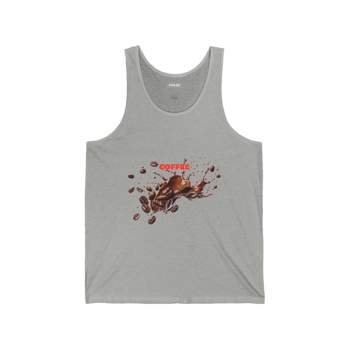 Coffee Lover's Unisex Jersey Tank | Perfect for Casual Days, Summer Vibes, Coffee Enthusiasts, Gifts, Birthdays(3)