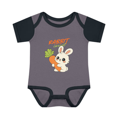Cute Rabbit Baby Bodysuit, Infant Outfit, Newborn Gift, Spring Apparel, Baby Shower Present, Easter Clothing