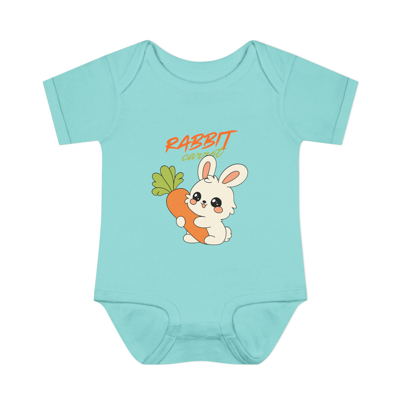 Cute Rabbit Baby Bodysuit, Infant Outfit, Newborn Gift, Spring Apparel, Baby Shower Present, Easter Clothing