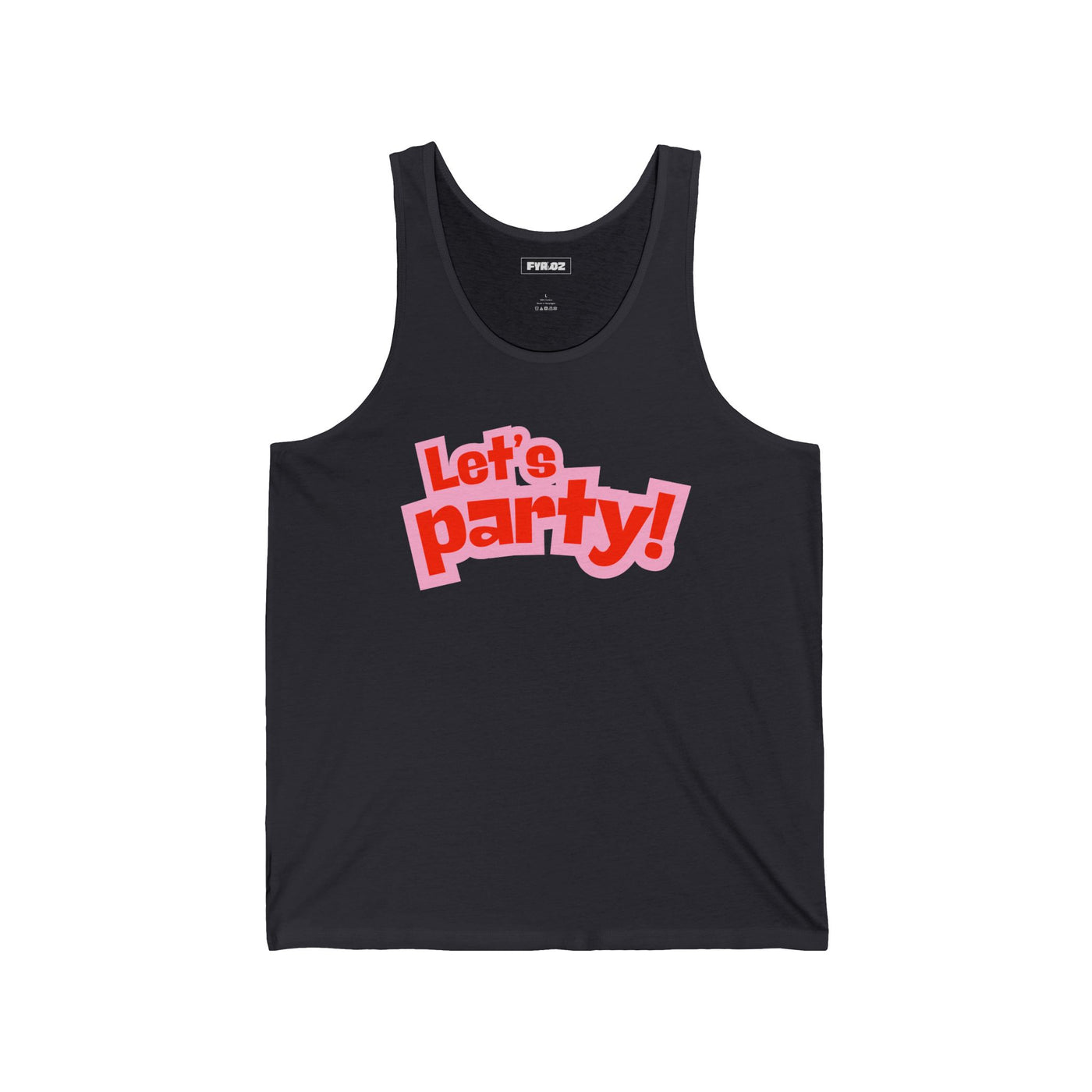 Party-Ready Unisex Jersey Tank - Perfect for Concerts, Festivals, Summer Gatherings, Parties, Music Lovers(3)